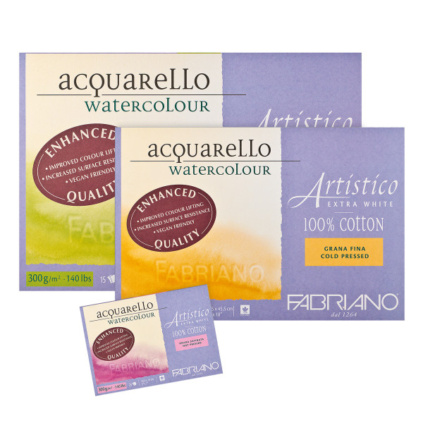 Fabriano Extra White Akvarelblok