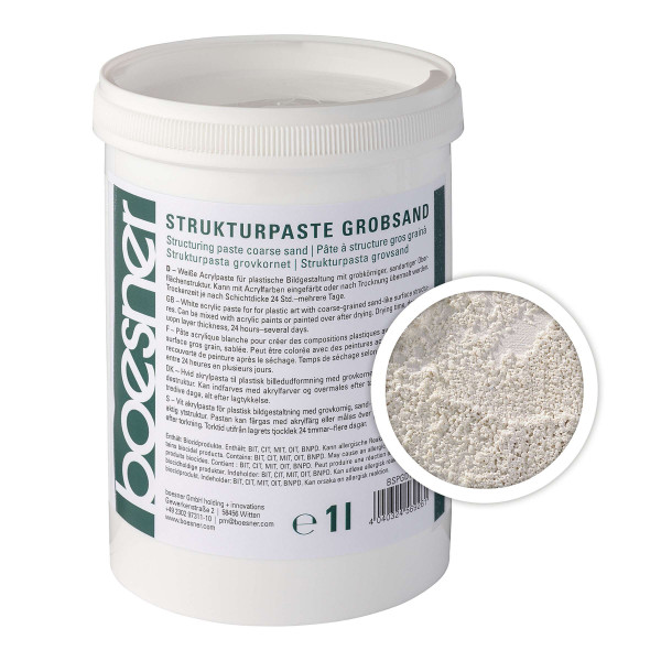 boesner Strukturpasta grovkornet sand