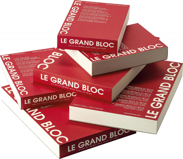 Le grand bloc Skitseblok