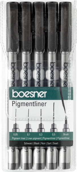 boesner Pigmentliner-sæt