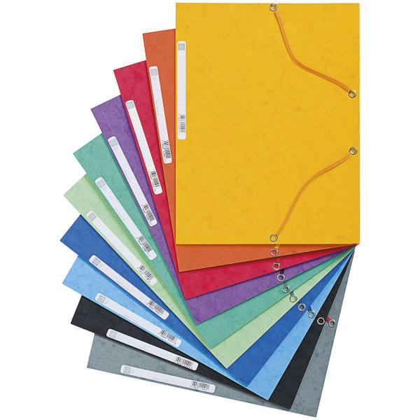 Exacompta Samlemappe med hjørnespændere og klapper