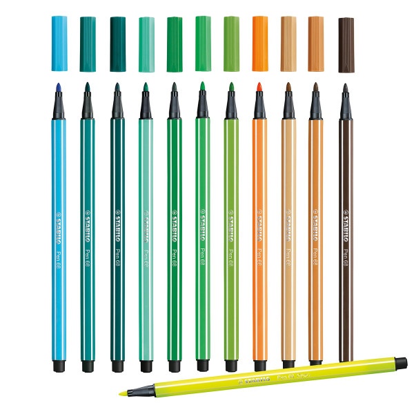 Stabilo Pen 68 filtpen