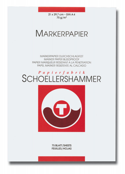 Schoellershammer Markerpapir-blok