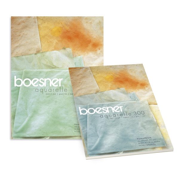 boesner – Aquarelle 300 Profi-akvarelblok