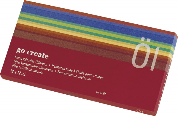 Go Create Oliefarve-sæt