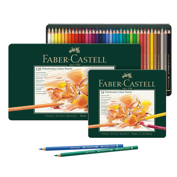 Faber-Castell Polychromos Kunstner-farveblyant-sæt