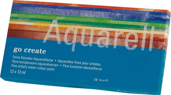 Go Create Aquarellfarben-Set