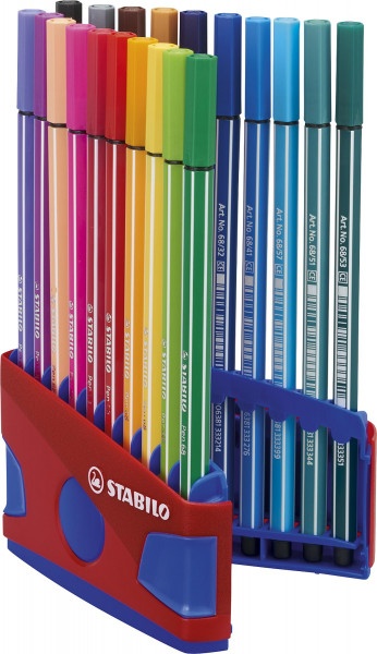 Stabilo Pen 68 Color Parade