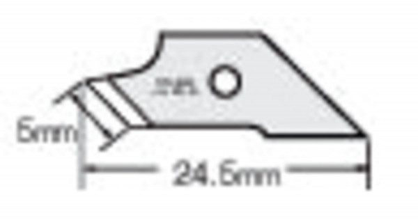 COB-1 Klinge, 15 Stück | Olfa CMP-1 Compass-Kreiscutter