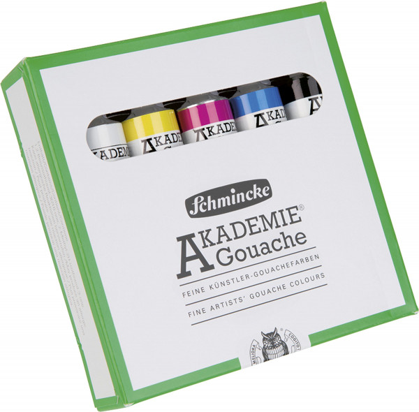 Schmincke – Akademie Gouache Primærfarver-sæt